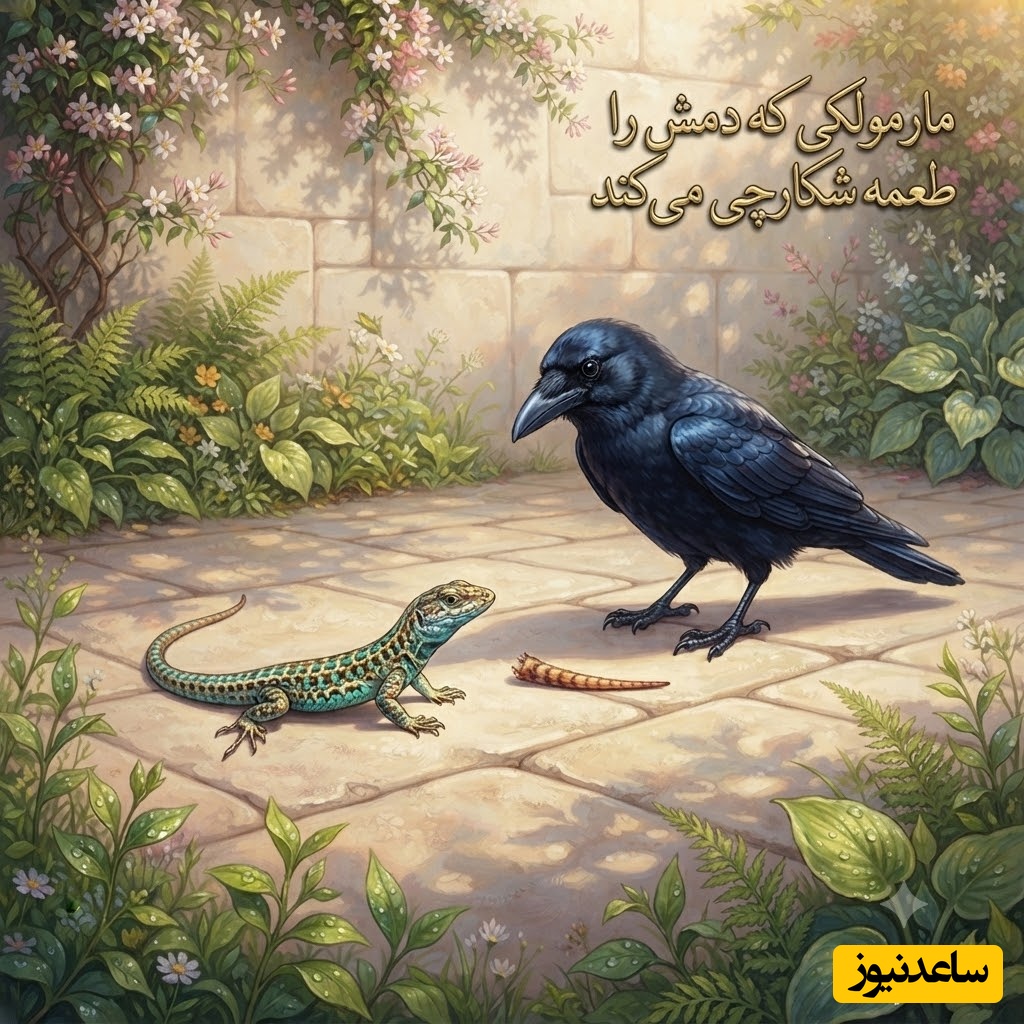 (ویدئو) مستند حیات وحش حیوانات/ راز بقا: لحظه‌ای که ورق برگشت؛ وقتی کلاغ باهوش، طعمه‌اش را دست‌کم گرفت!