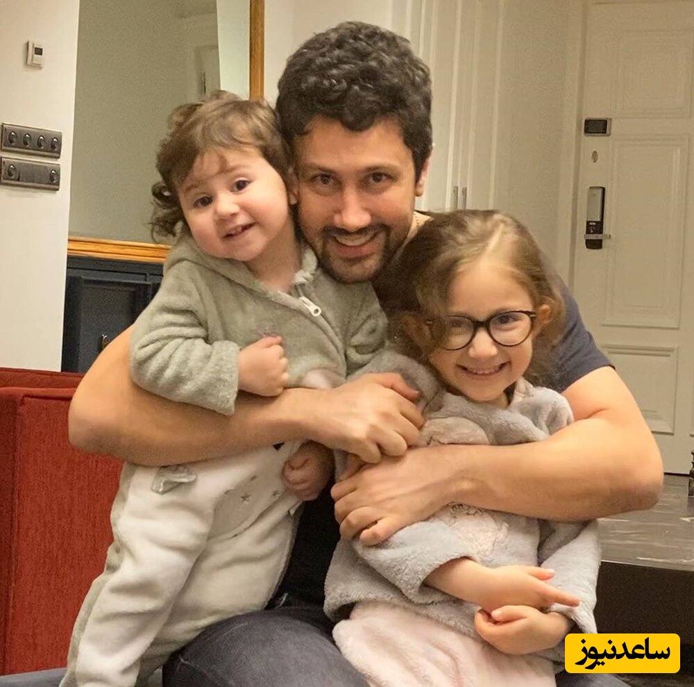 دیدار احساسی شاهرخ استخری با دخترهایش بعد از فاصله طولانی در کشوری که زندگی میکنند😍+فیلم