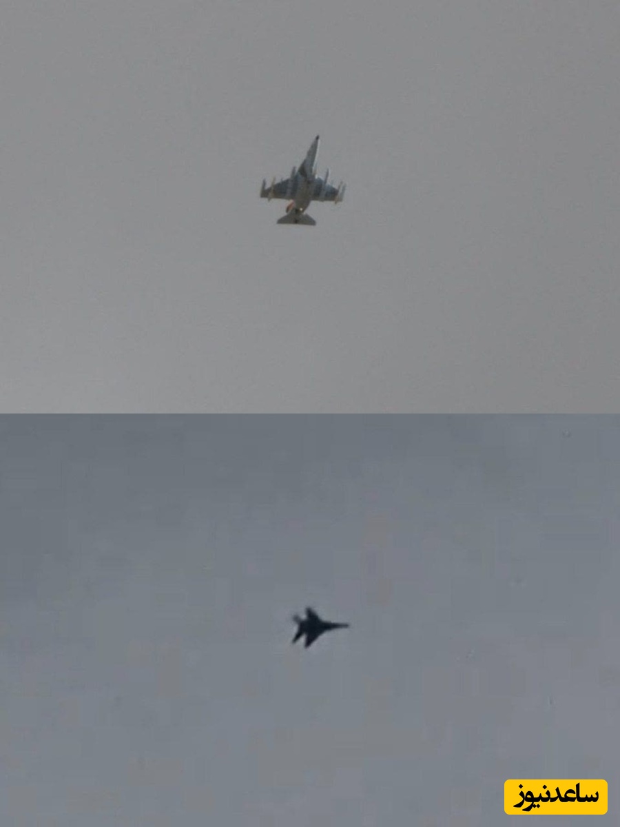 گشت‌زنی جنگنده‌های ایرانی در آسمان تهران +ویدیو