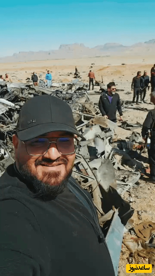 ببینید| فیلم یادگاری مردم با لاشه هواپیماهای آمریکایی/ گرازه‌هات فقط به همین درد میخوره ترامپ جان