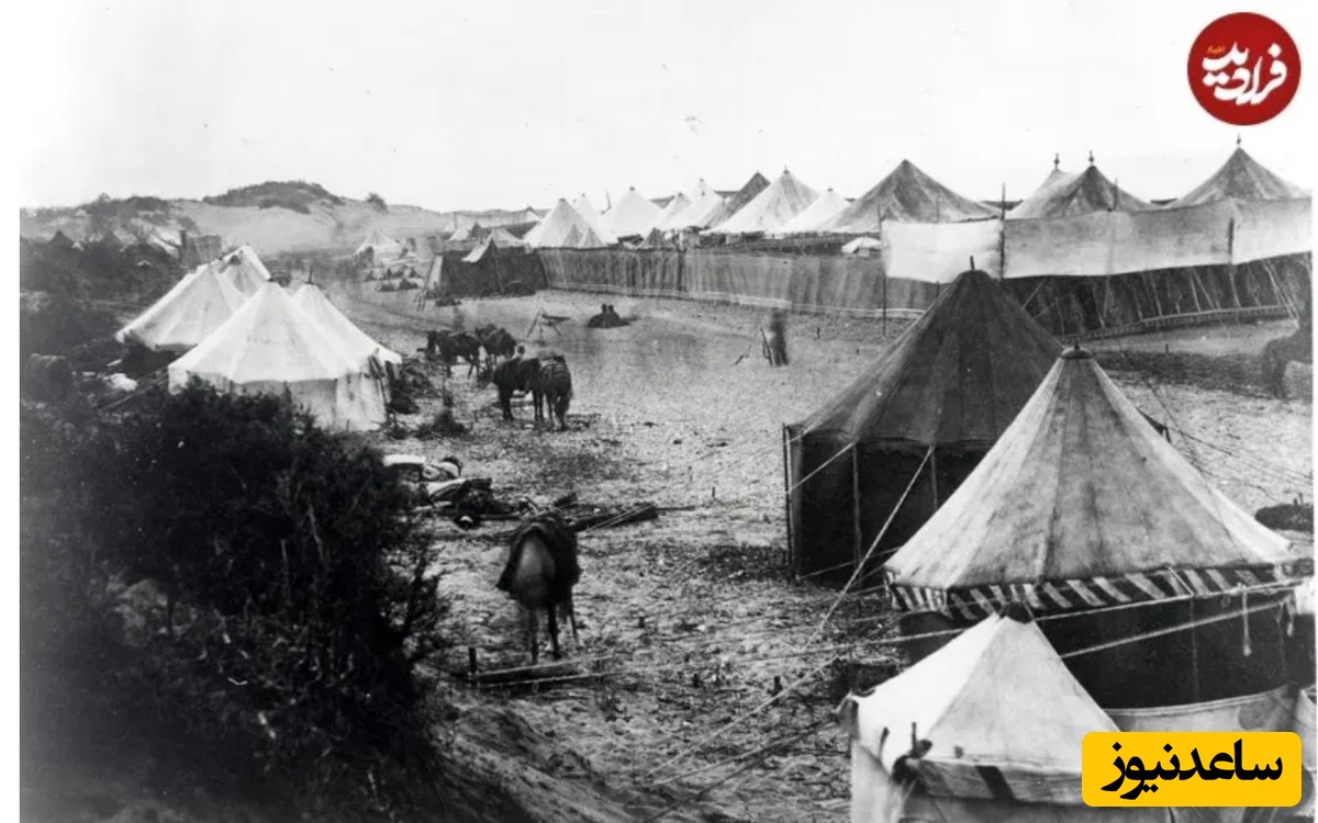 اردوی سلطنتی در ساحل نور