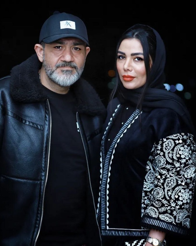 عکس دیده نشده از دختر بامزه و شیرین مهران غفوریان در آغوش پدر