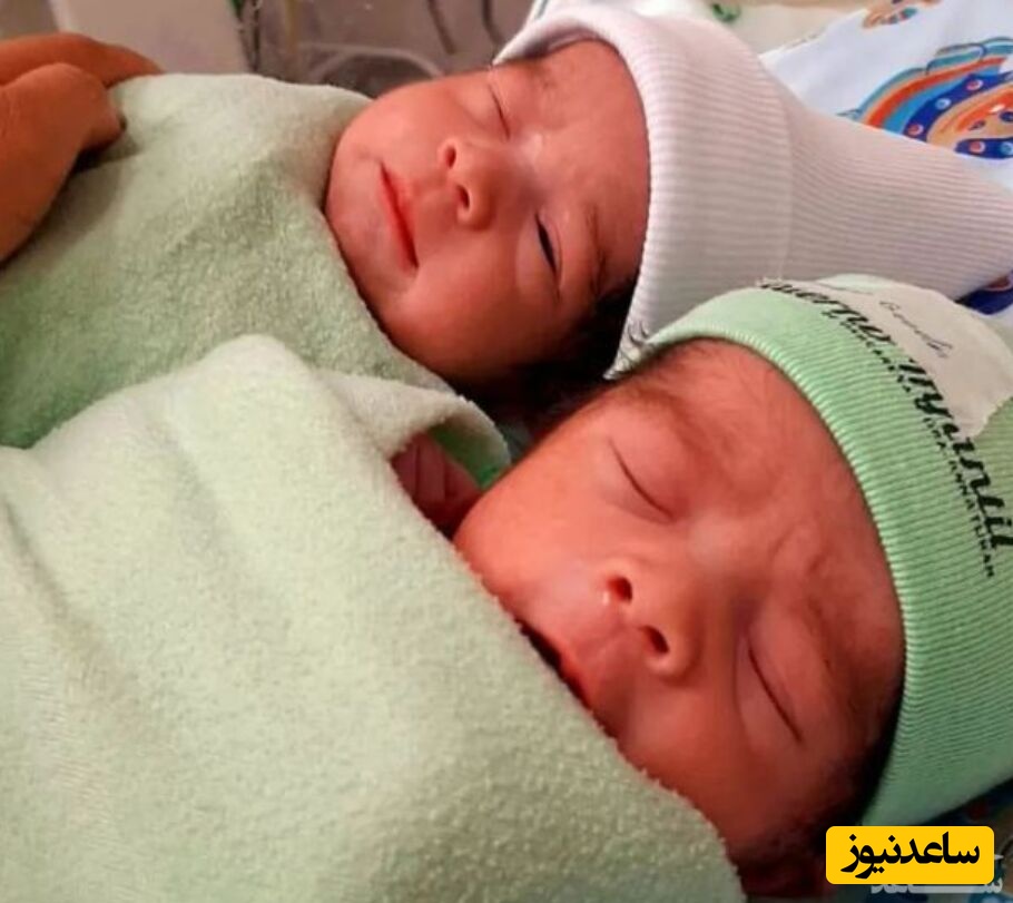 اتفاق نادر تولد یک نوزاد با کیسه آب سالم! +عکس