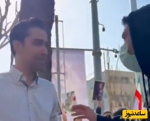 تقابل تماشایی دکتر ابوالحسنی به دانشجوی هتاک + ویدئو