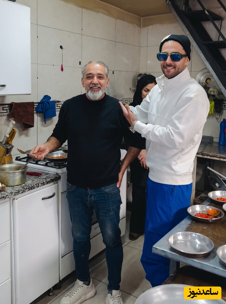 دست و دلبازی امیر مقاره برای اعضای گروهش به صرف صبحانه در غذاخوری نُقلی پدرش؛ میدونستین خواننده گروه ماکان بند یه مدت اینجا کار می‌کرده؟
