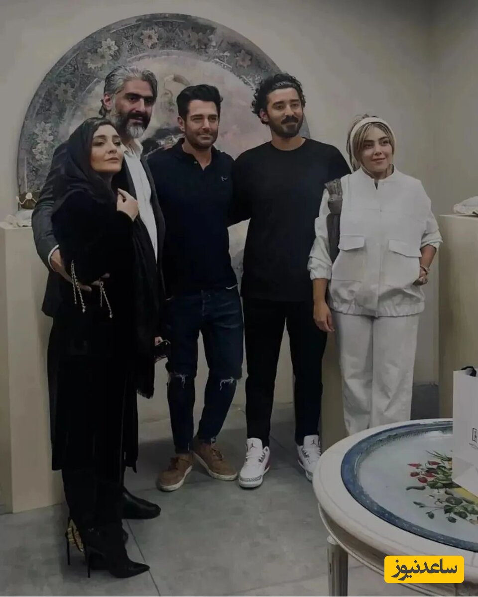 ساره بیات و رضا گلزار در افتتاحیه سالن زیبایی