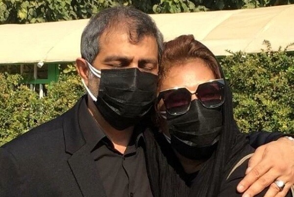 نگاهی به خانه ابدی مشترک پدر و پسر نسرین مقانلو در بهشت زهرای تهران/ روحشان شاد و یادشان گرامی+عکس