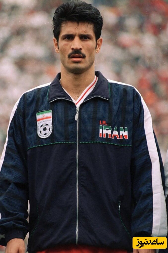 عکس علی دایی و رونالدو