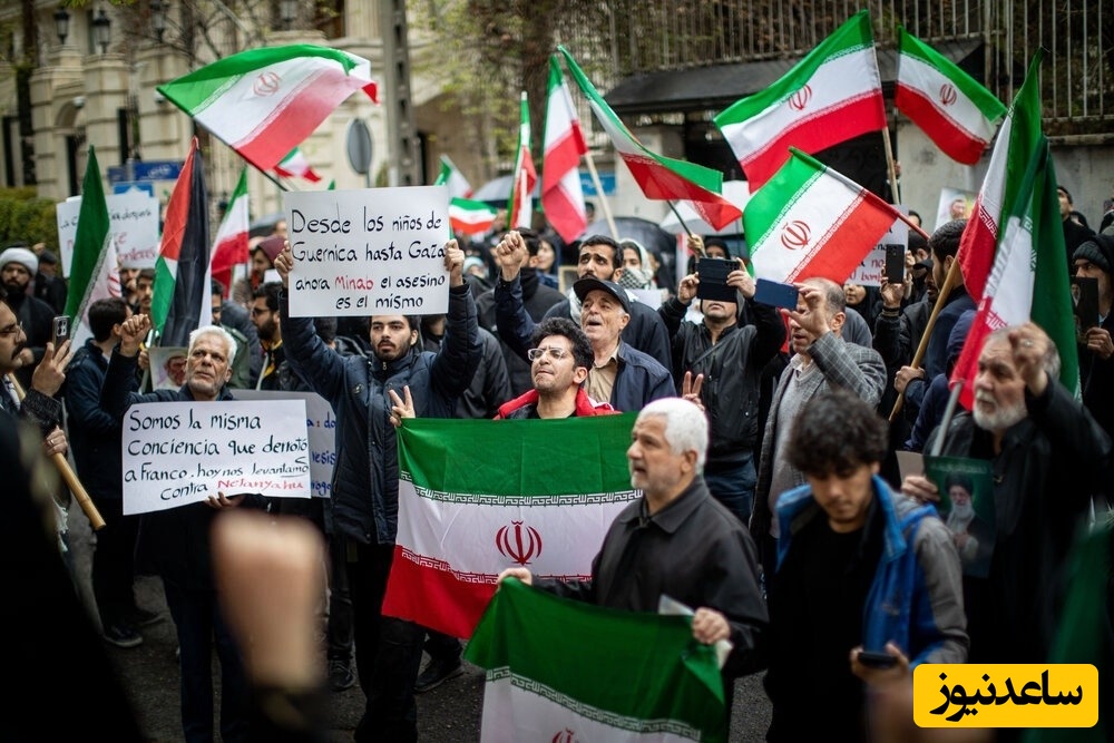 دانشجویان و مردم از ملت و دولت اسپانیا قدردانی کردند + عکس