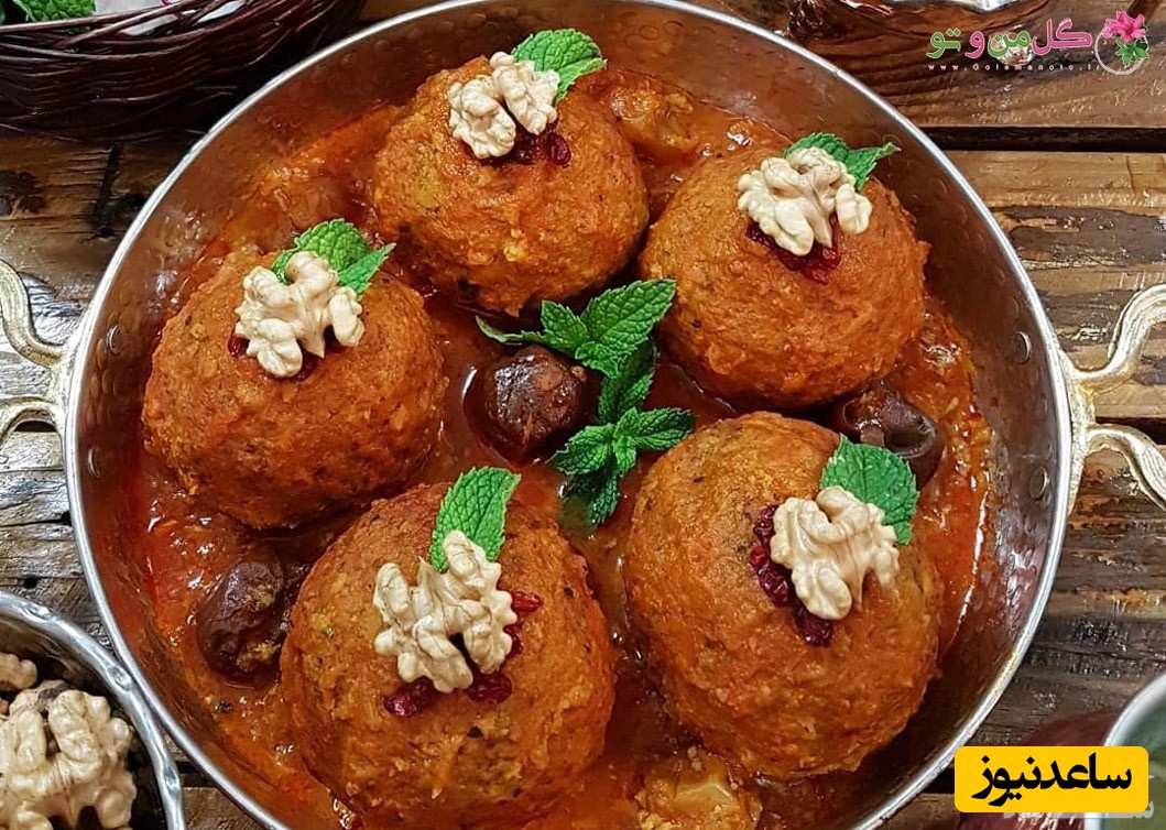طرز تهیه کوفته تبریزی (غذای مخصوص سیزده بدر در آذربایجان شرقی)