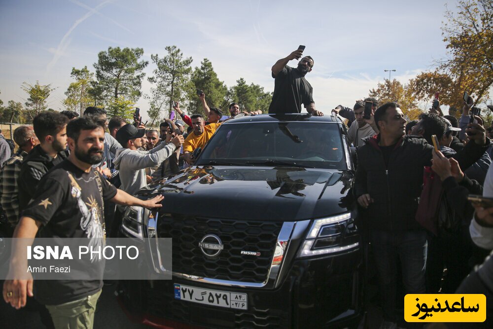 هادی چوپان و ماشین لاکچری اش
