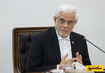 معاون پزشکیان از میدان عقب نشینی نمیکند!/ بحث سیاسی عارف با آتشنشانان در زیر بمباران صهیونیست‌ها+‌ عکس