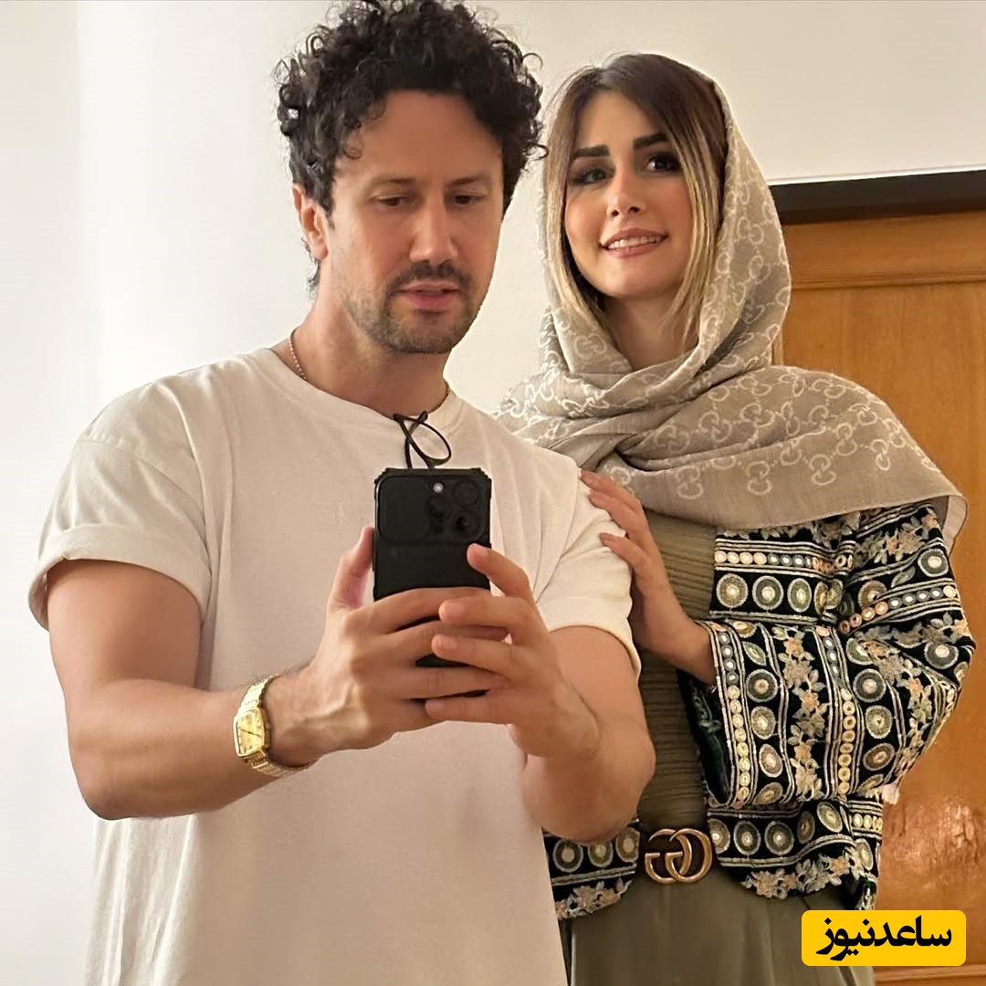 عاشقانه منحصربه‌فرد سپیده بزمی‌پور برای همسر خوش تیپش شاهرخ استخری در بلژیک: خیلی کیف داره یار آدم بهترین رفیقش باشه😍