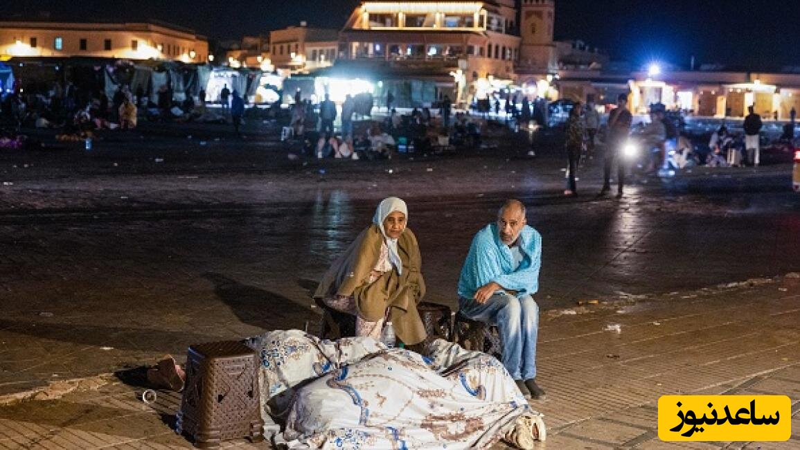 خیابان های پر از بیمار مراکش بعد از زمین لرزه وحشتناک +عکس