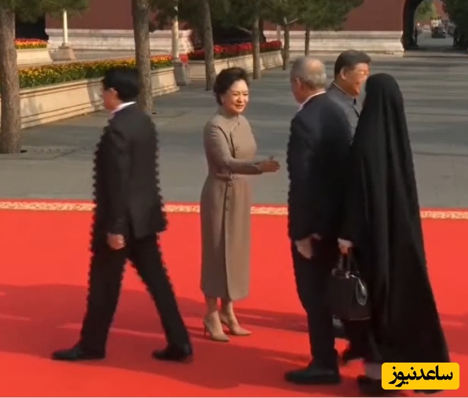 چرخش 90 درجه‌ای همسر رئیس‌جمهور چین برای دست دادن با پزشکیان آخر و عاقبتی این چنین داشت!+ویدیو