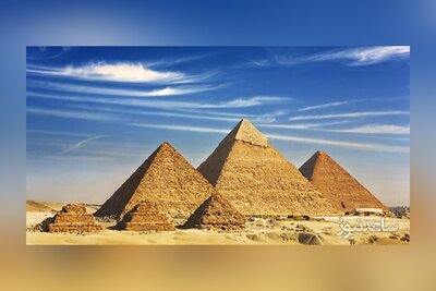 ویو دیده نشده از بالای اهرام مصر/این ویدیو توسط یک توریست بصورت غیرقانونی پخش شد!