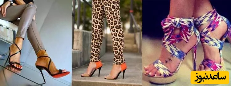 صندل پاشنه بلند (High Heel Sandals)