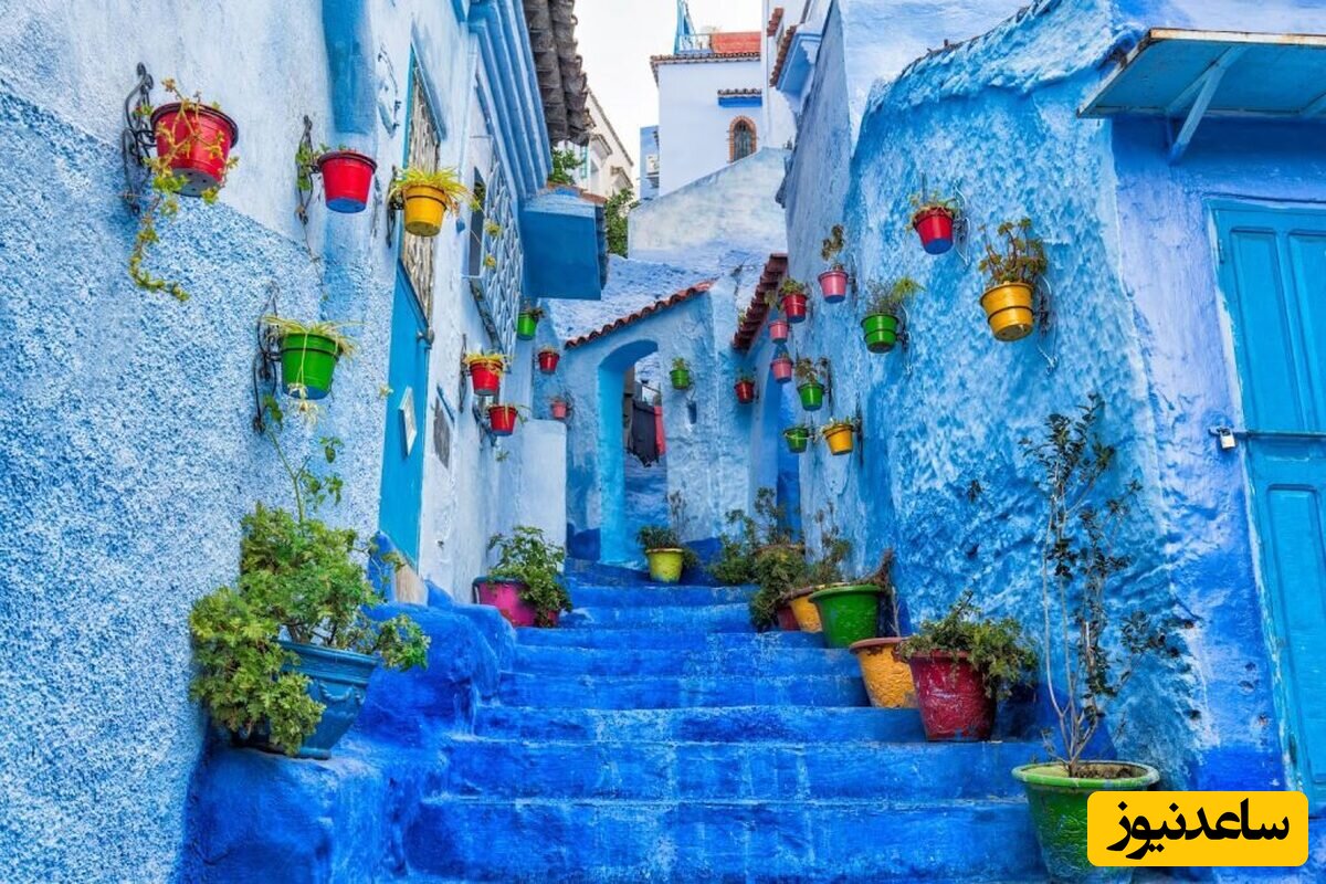 سفر به آبی‌ترین شهر دنیا؛ فیروزه‌ای در دل مراکش+تصاویر جذاب و دیدنی