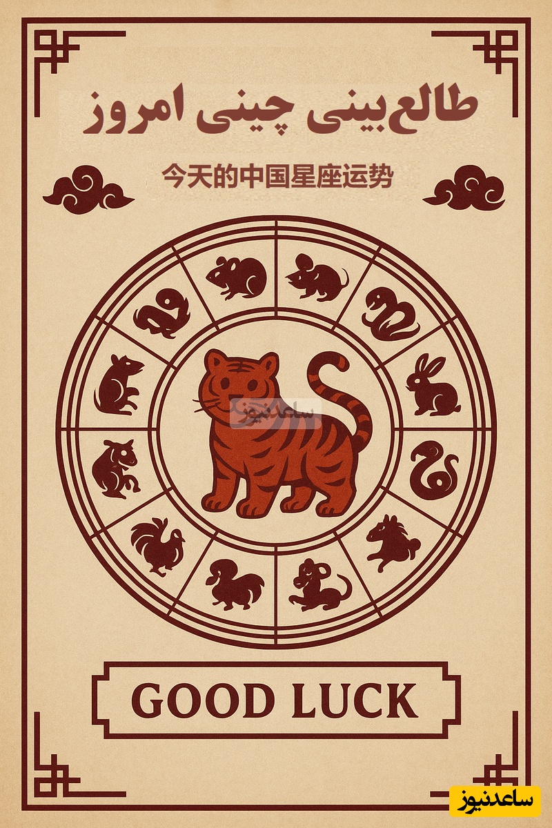 طالع‌بینی چینی؛ امروز انرژی چه حیوانی همراه شماست؟ / امروز قدرت تمرکز بالایی داری و می‌تونی تصمیم‌های مهمی بگیری