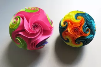 ایده جالب و خلاقانه برای تزئین اتاق با این توپ‌های رنگی+ویدئو/ خیلی خوب آموزش میده👌