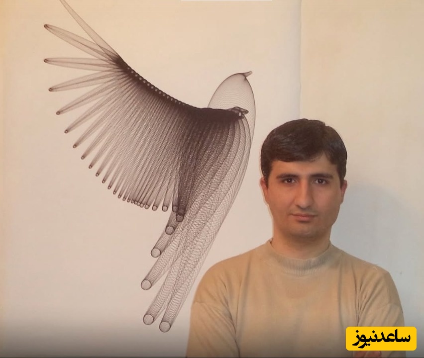 (عکس) تصویرسازی فقط با معادلات؛ جهان خلاق حمید نادری یگانه، هنرمند ایرانی UCL