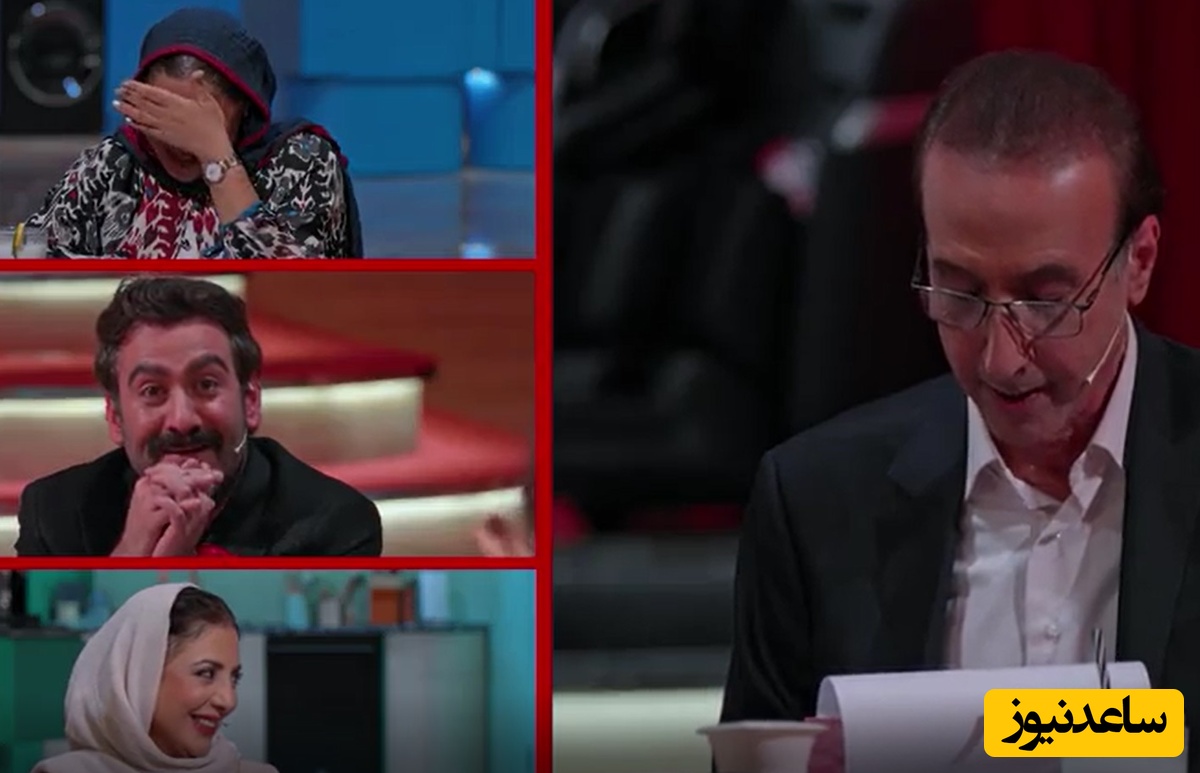 سکانس فوق خنده دار شفرونی با خبر خوانی گوینده نوستالژی،محمدرضا حیاتی: رویا میرعلمی و نسیم ادبی رسما غش کردن از خنده😂