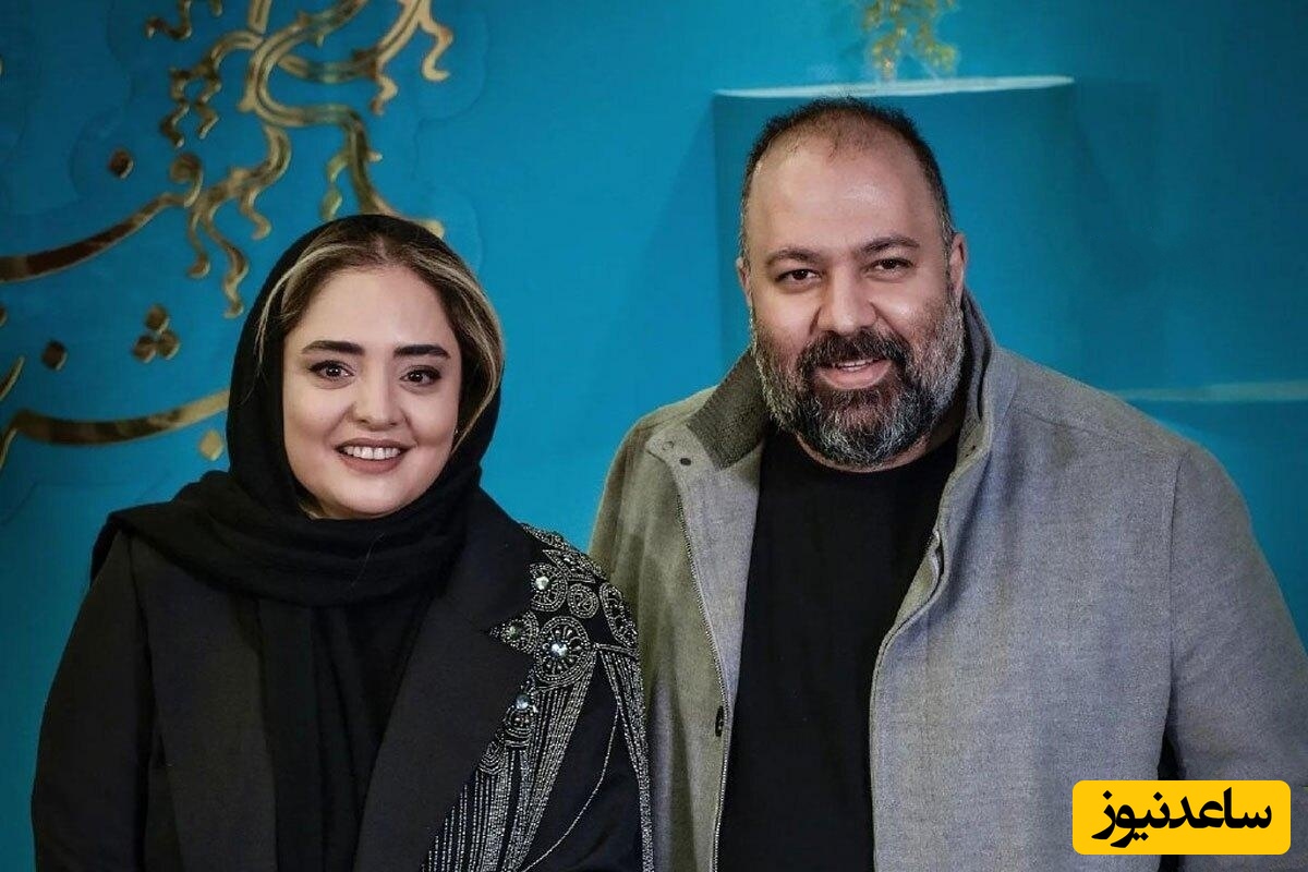 دلیل کاملاً قانع کننده نرگس محمدی برای ازدواج با علی اوجی/ مهران مدیری؛ آره واقعا علی اونقدر خوبه که آدم دلش میخواد زنش بشه..