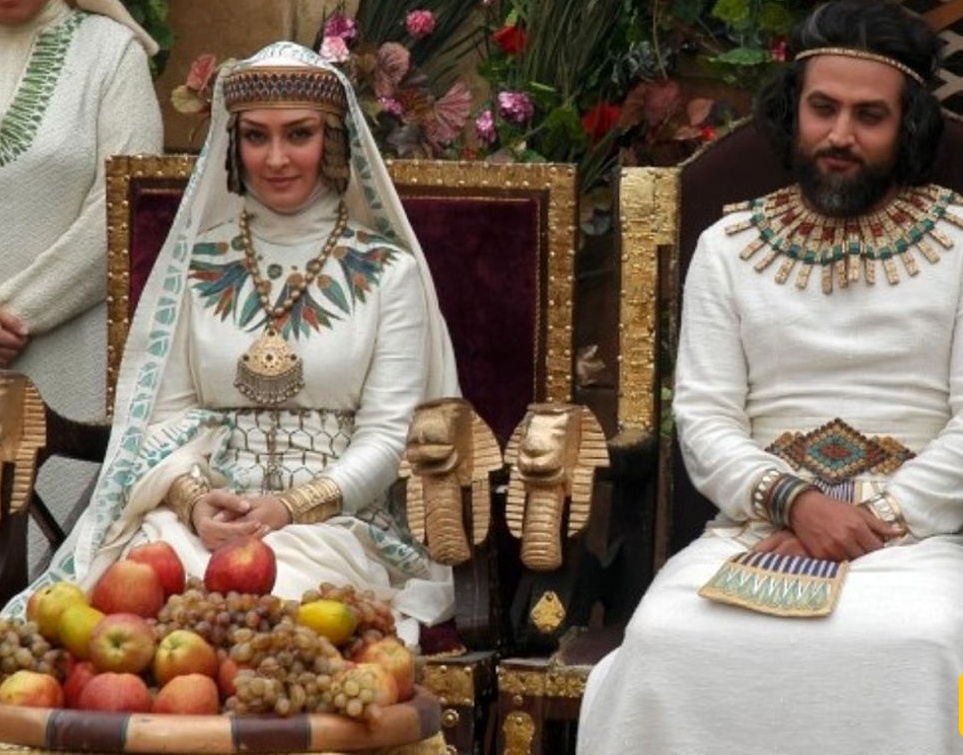 «آسنات و منسه، همسر و دختر یوزارسیف» در پشت‌صحنه «یوسف پیامبر»