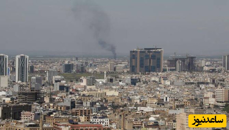 تصاویر حمله پهپادی به اربیل