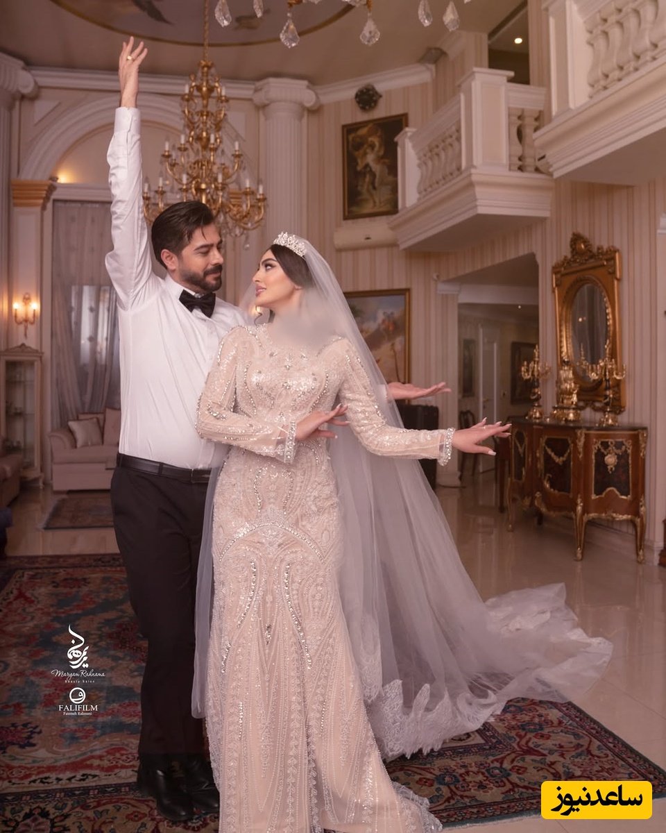 عاشقانه های جذاب سهیل قاصدی برای مریم مومن تمامی ندارد ویدئوی جدید از جشن عروسی مریم مومن مزین به شعر های عاشقانه/ جونم رو رفیقم رو دارم برای اولین بار توی لباس عروسی میبینم😍❤+فیلم