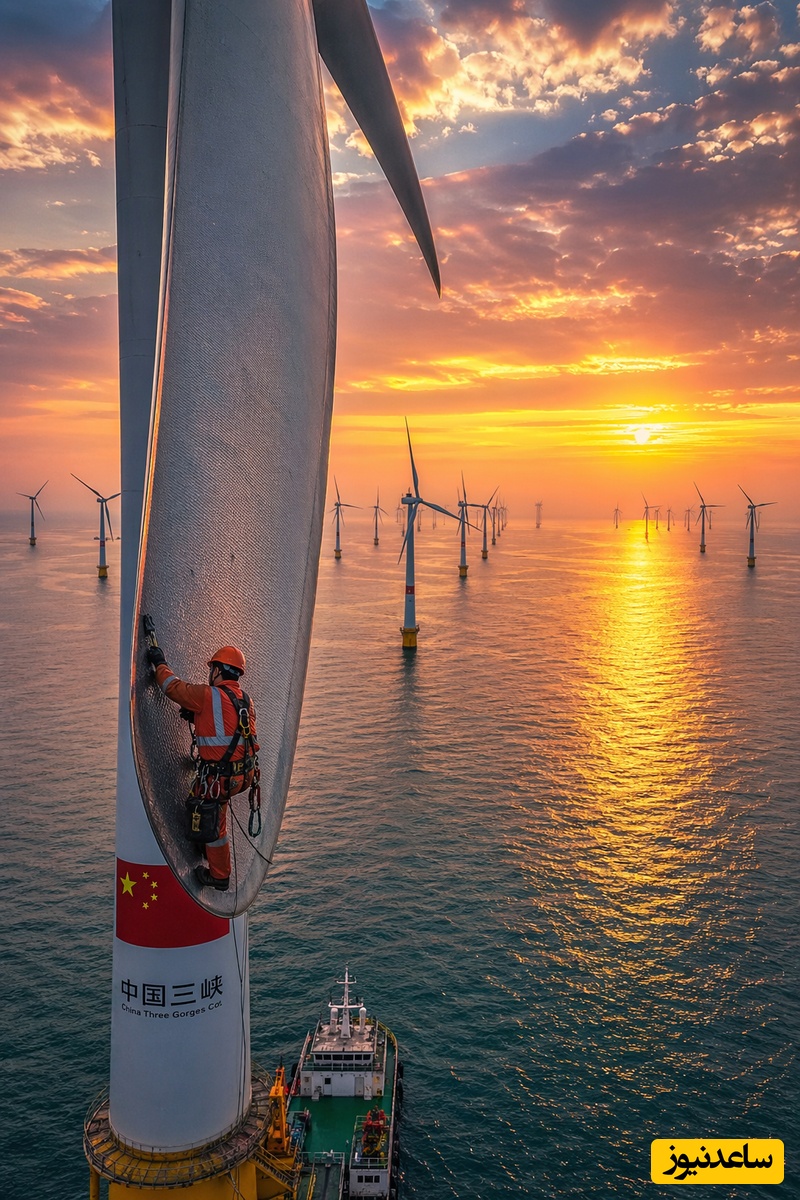 (ویدئو) چین با این سازه‌های عظیم، آینده برق جهان را بازنویسی و از آن خود کرد