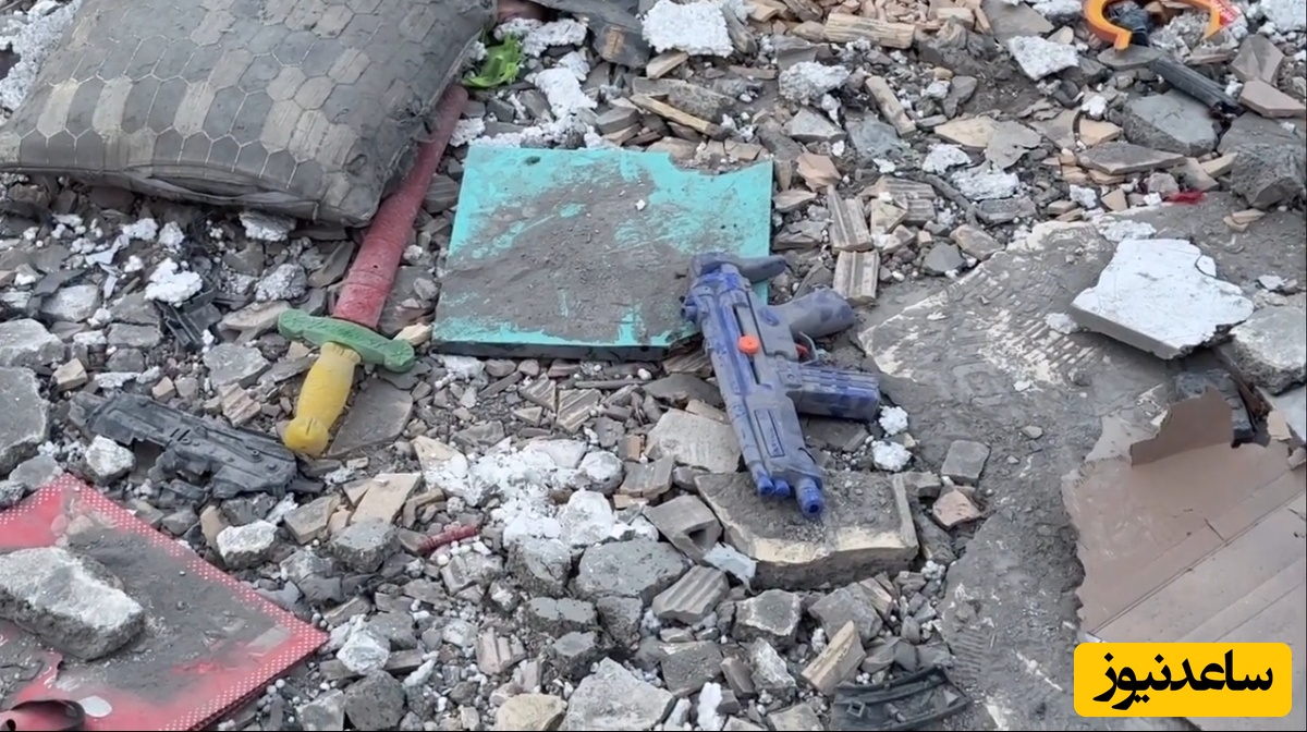 ببینید | تصاویری از یک ساختمان مسکونی که مورد حمله قرار گرفت