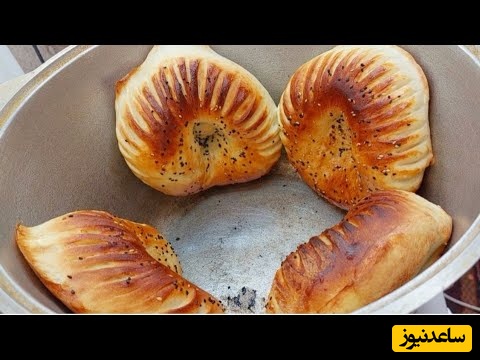 طرز تهیه نان محلی خوشمزه و اصیل در خانه / فقط با یک ظرف ساده میتونی نان تنوری ترد داشته باشی