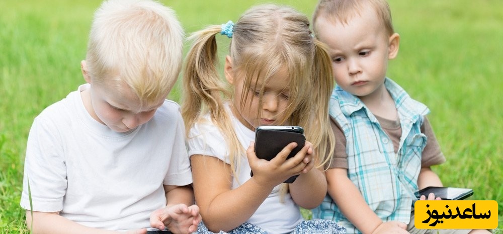 استفاده محدود کودکان 4 تا 6 سال از موبایل والدین