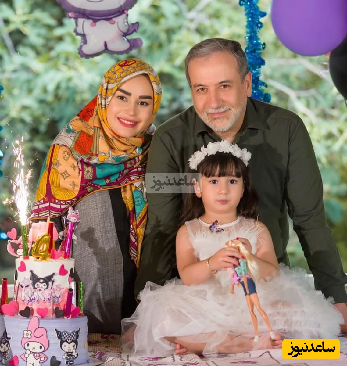 تولد دختر عراقچی