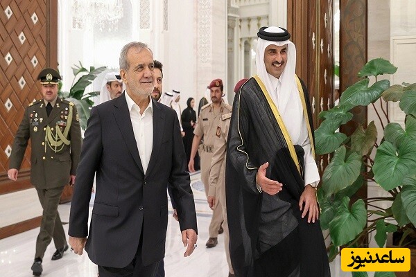 پزشکیان: روابط ایران و قطر را توسعه می‌دهیم +فیلم