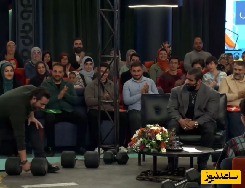 هادی چوپان روی محسن کیایی رو کم کرد: 130 کیلو وزنه نمی‌تونی بلند کنی پس چرا زنده‌ای؟+فیلم