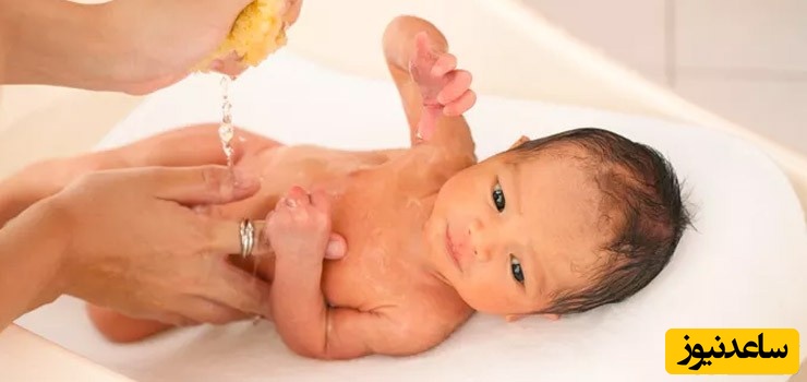  حمام کردن کودک