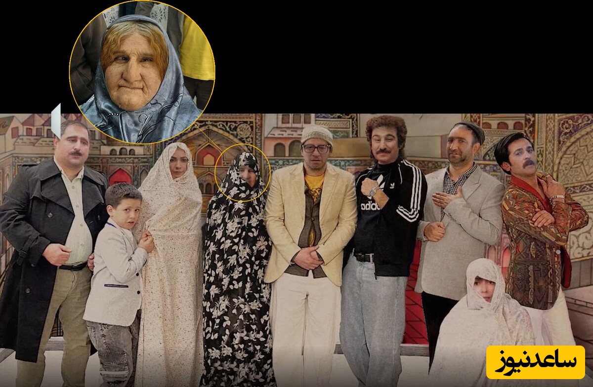 ویدئو/ اشتباه نکنید این خانومه تو عکس مادر نقی نیست، خود محسن تنابندست/ نگاهی به تغییر چهره و مراحل گریم محسن تنابنده با شاهکار هنر دست گریمور ایرانی