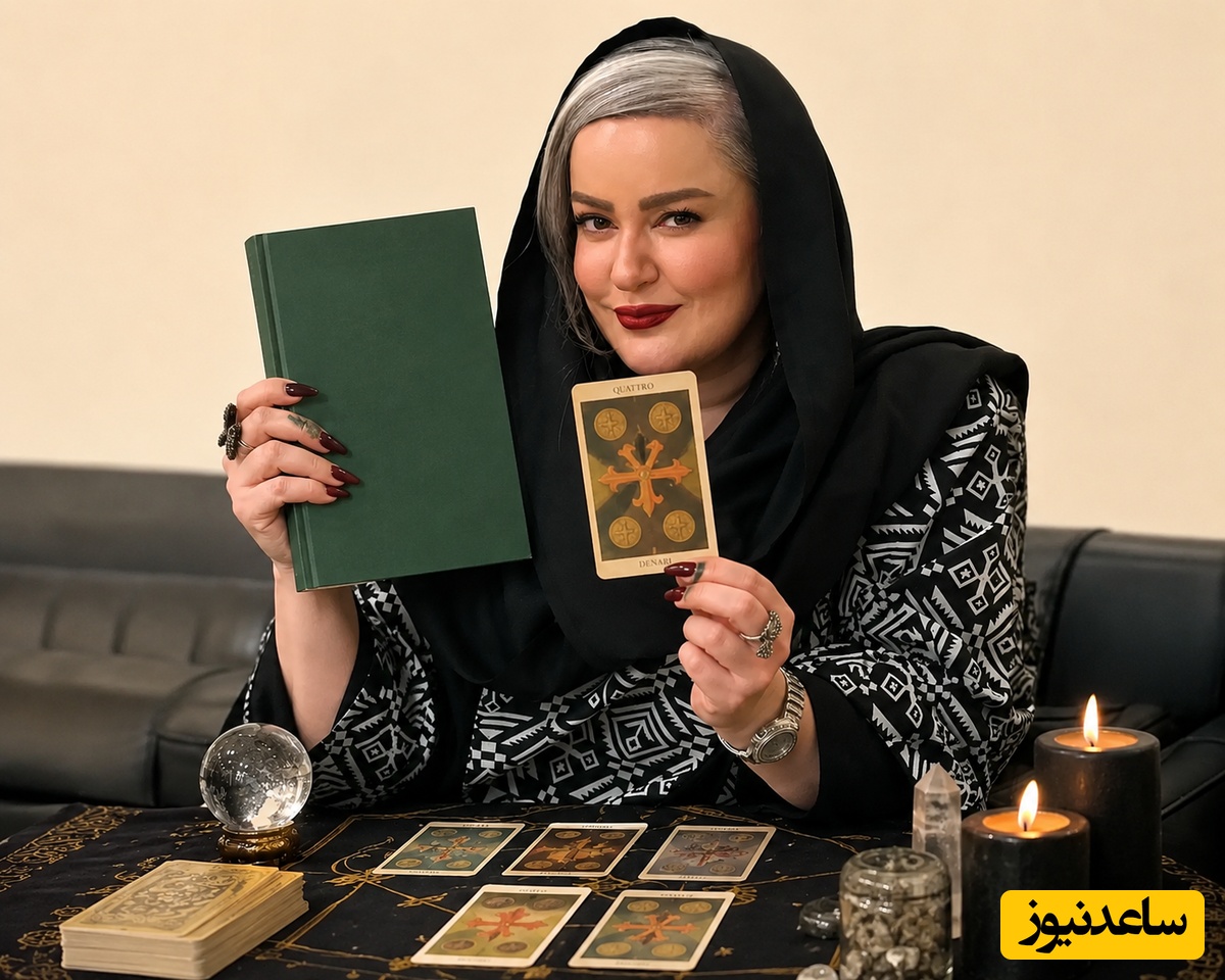 درخواست غیرمنتظره امیرحسین قیاسی از نعیمه نظام‌دوست: برام فال بگیر! نعیمه نظام دوست دست به کار شد!