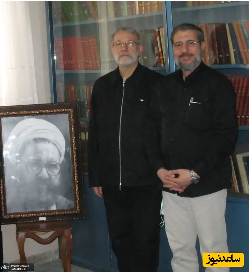 شهید لاریجانی و بیاتی 