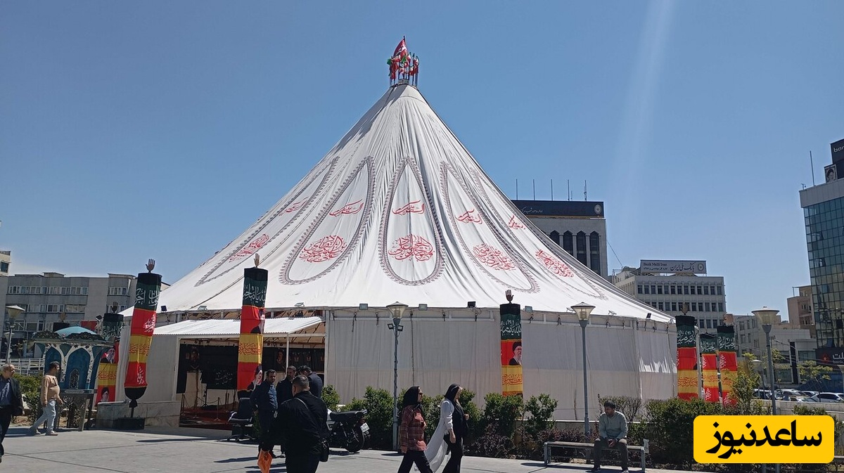 گزارش از میدان هفت‌تیر تهران؛ «خیمه هنر» میزبان چهره‌های شاخص هنری