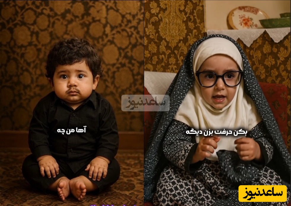 انیمیشن خنده‌دارترین سکانس متهم گریخت، کل‌کل علی صادقی و بی‌بی / مگه میشه این سریال رو دید و از خنده غش نکرد + ویدئو