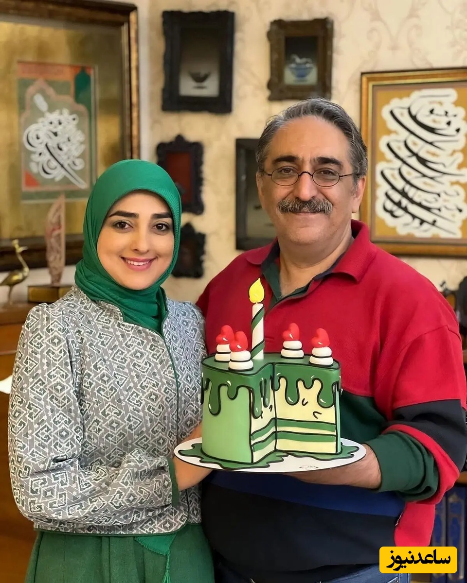 شهرام شکیبا: برای اولین بار که همسرم را دیدم فکر کردم یه بچه 17،18 ساله باشه (دخترم) صداش زدم! ظاهر رو که دیدم گفتم حتما باید ازدواج کنیم!ستاره سادات قطبی: از شهرام بدم می آمد!+فیلم