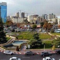 تهران قدیم؛ تخت جمشید وسط میدان ونک تهران؛ 52 سال قبل+عکس