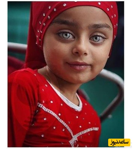 دختر با چشمان زیبا