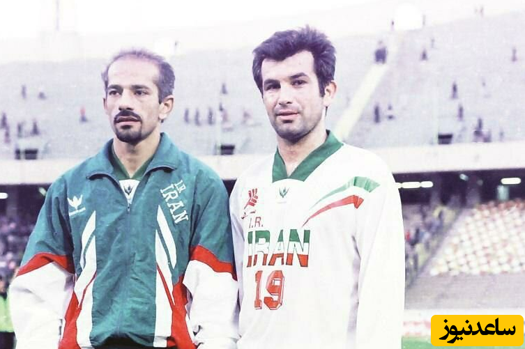 حمید استیلی در کنار محمد خاکپور