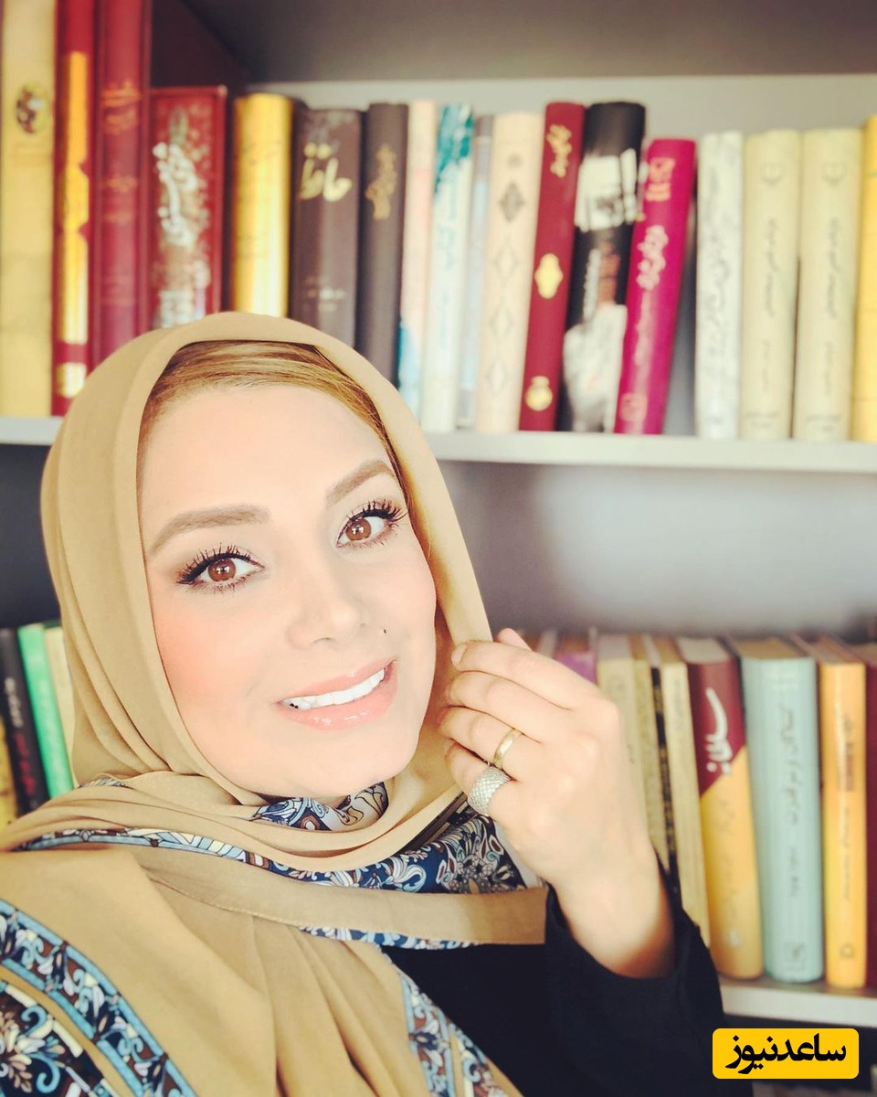 صبا راد کولی میشود! استایل متقاوت از صبا راد با گوشواره های توری🥰