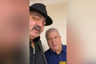 ویدئو/ادای احترام «غول برره» به سلطان سرخ‌پوشان؛ دیدار دیدنی احمد ایراندوست و علی پروین