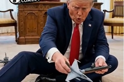 وقتی در جنگ با ایران غافلگیر می‌شوی و چاره‌ای جز بازی با تانک‌های پلاستیکی نداری!+ویدیو